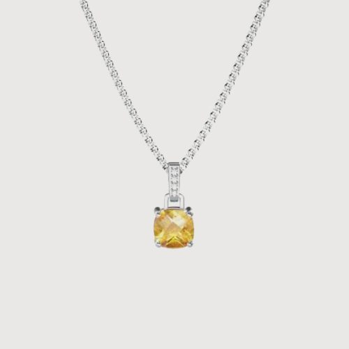 Diamond Medallion Neacklace